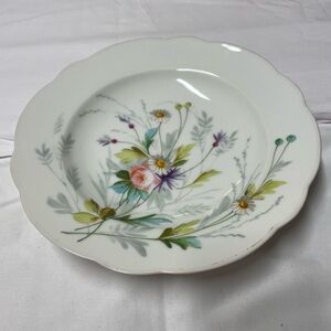 Floral Porcelain Dinner Plate